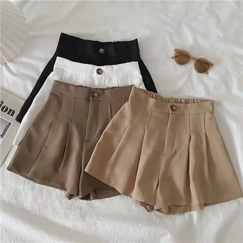 Shorts Feminino de Alfaiataria Casual