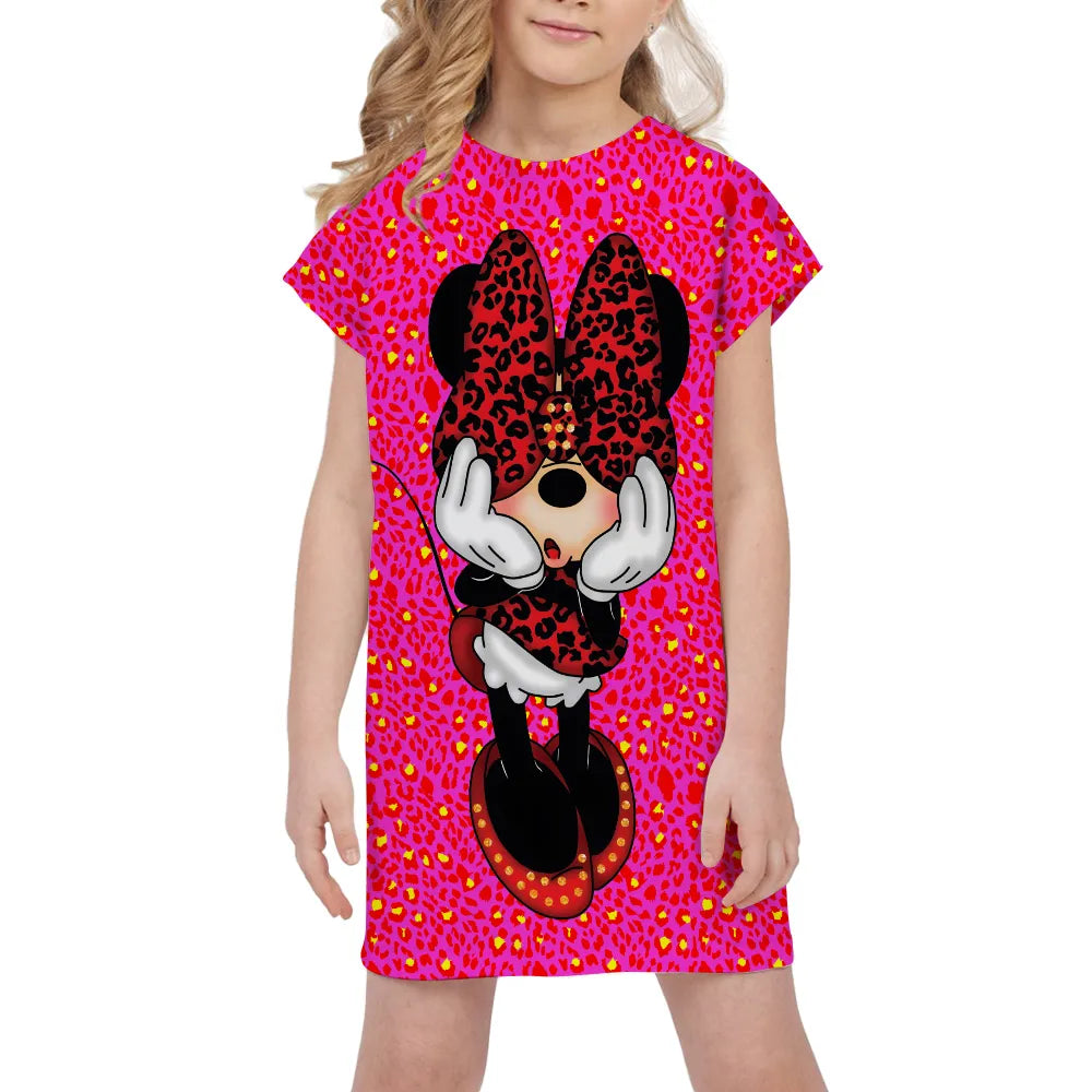 Vestido Infantil Minnie Estampados