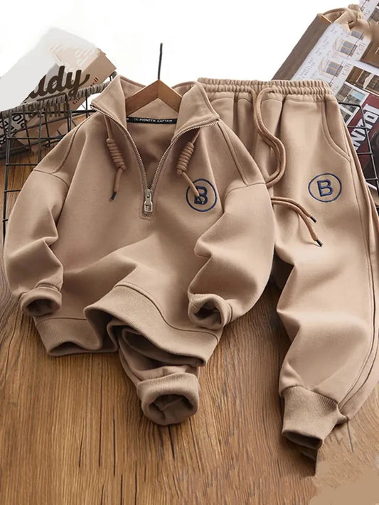 Conjunto De Moletom Infantil Casaco E Calça