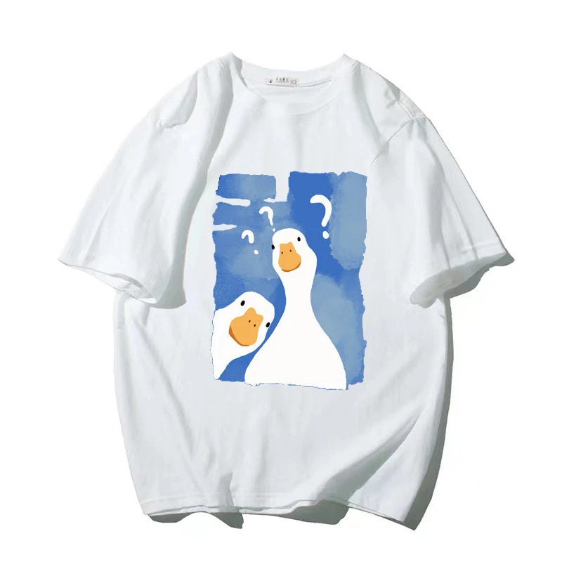 Camiseta Masculina Estampa De Patos