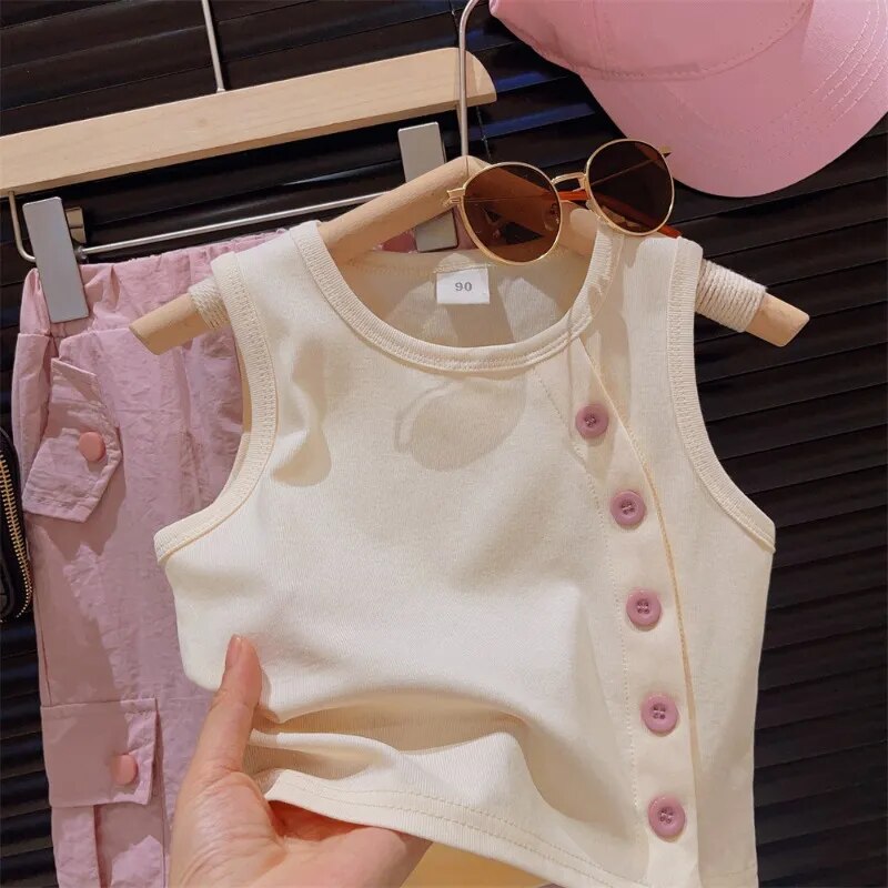 Conjunto Infantil Calça Cargo E Blusa