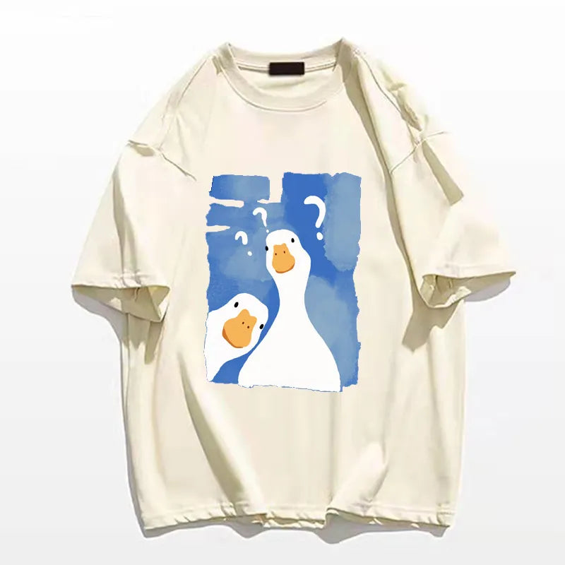 Camiseta Masculina Estampa De Patos