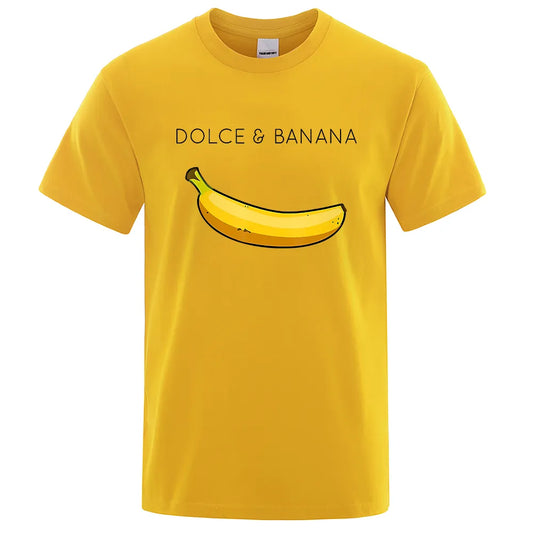 Camiseta Masculina Estampa De Banana