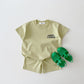 Conjunto Infantil T-Shirt Estampada E Shorts