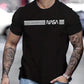 Camiseta Masculina Estampa Nasa Casual