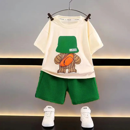 Conjunto Casual Infantil Blusa e Shorts