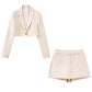 Conjunto Alfaiataria Mini Blazer  e Saia