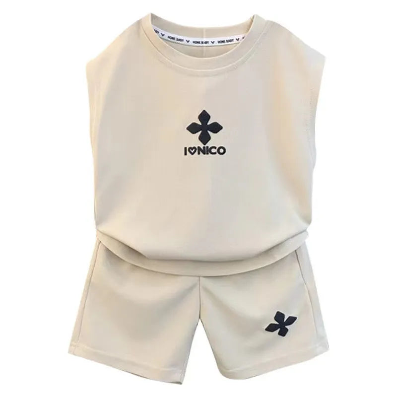 Conjunto Infantil Casual Regata E Bermuda