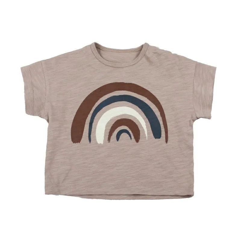 T- Shirt Infantil Casual Estampada