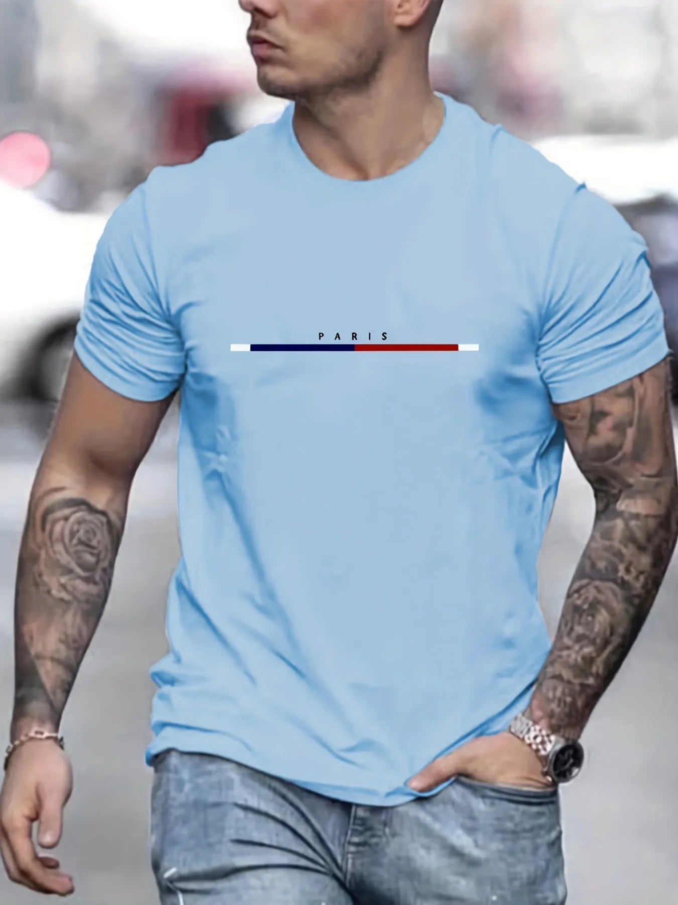 Camiseta Masculina Casual