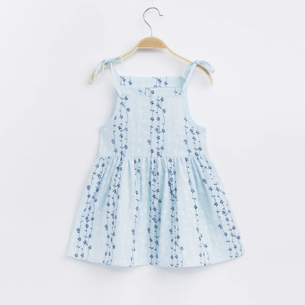 Vestido Infantil Estampados Com Alças De Tira