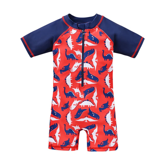 Roupa de Banho Infantil Estampa De Tubarões