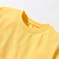 Vestido Infantil Amarelo Com Flor