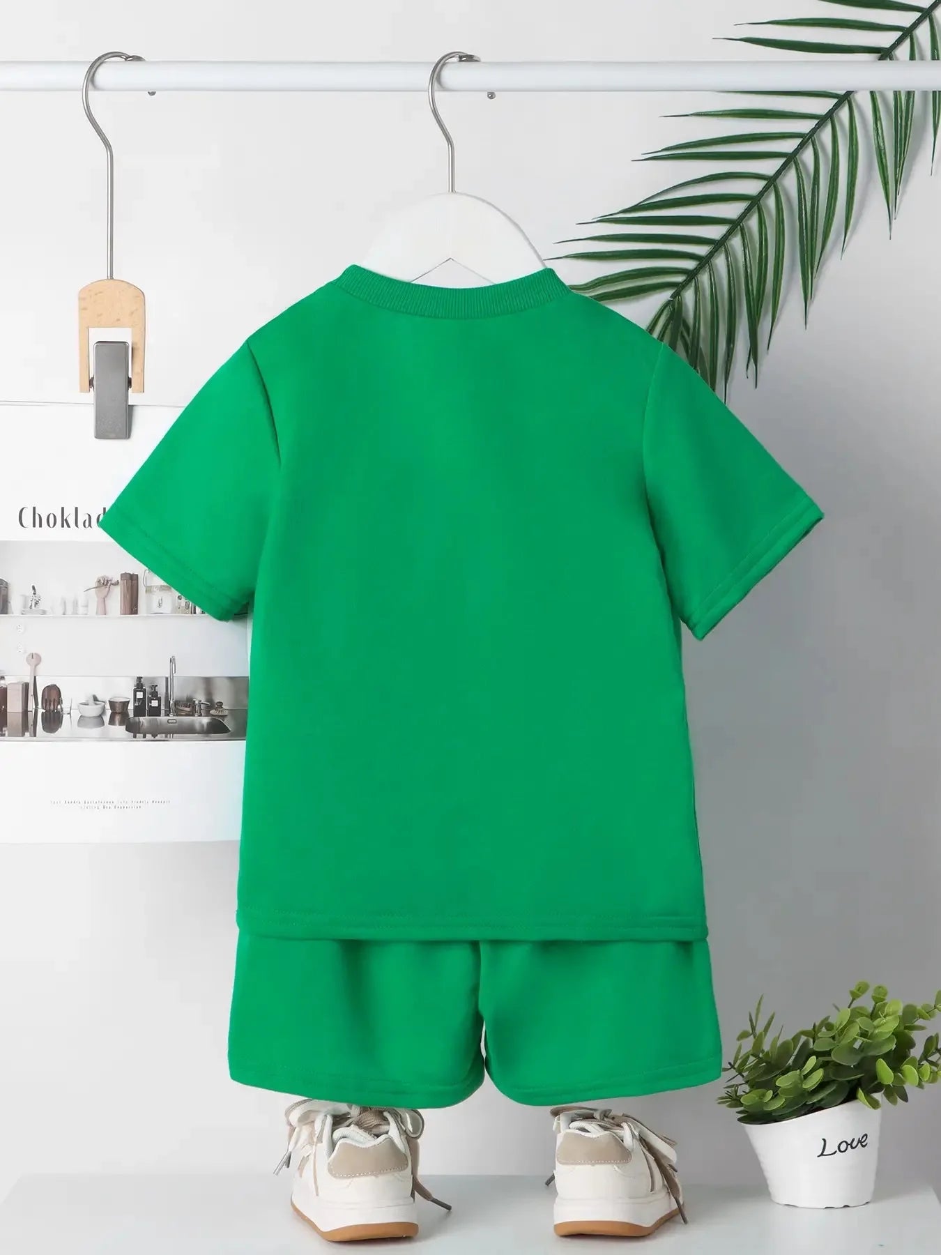 Conjunto Infantil Blusa E Bermuda