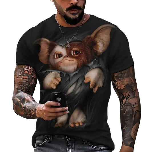 Camiseta Masculina 3D Gizmo