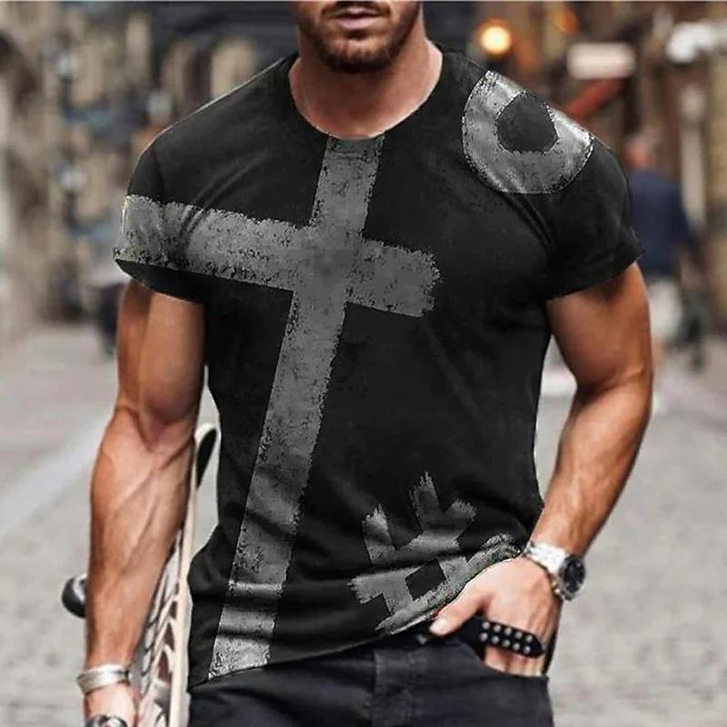 Camiseta Masculina 3D Étnico